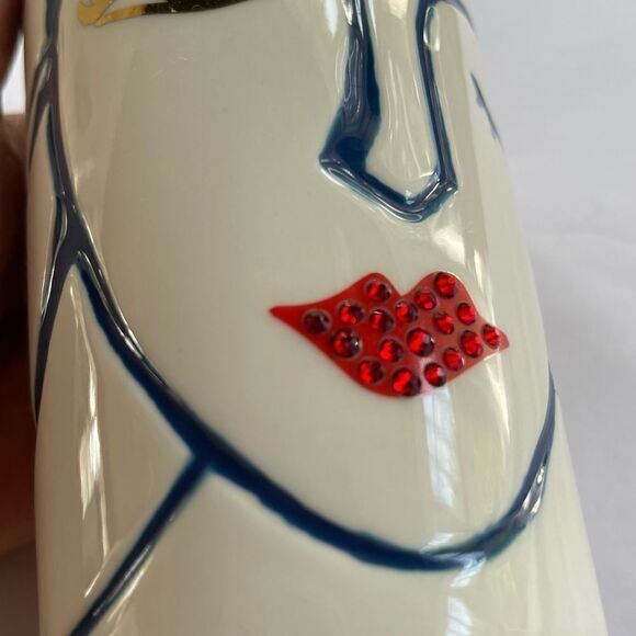 RARE Starbucks Mermaid Swarovski Ceramic Travel Mug - Picture 13 of 14